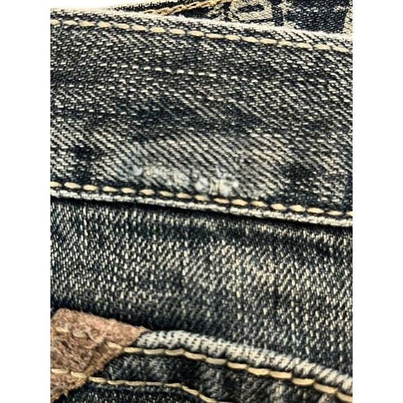 ARIAT Jeans M2 Mens Relaxed Legacy Bootcut TAG SZ 32X30 Blue 10015881 distressed - Picture 5 of 14